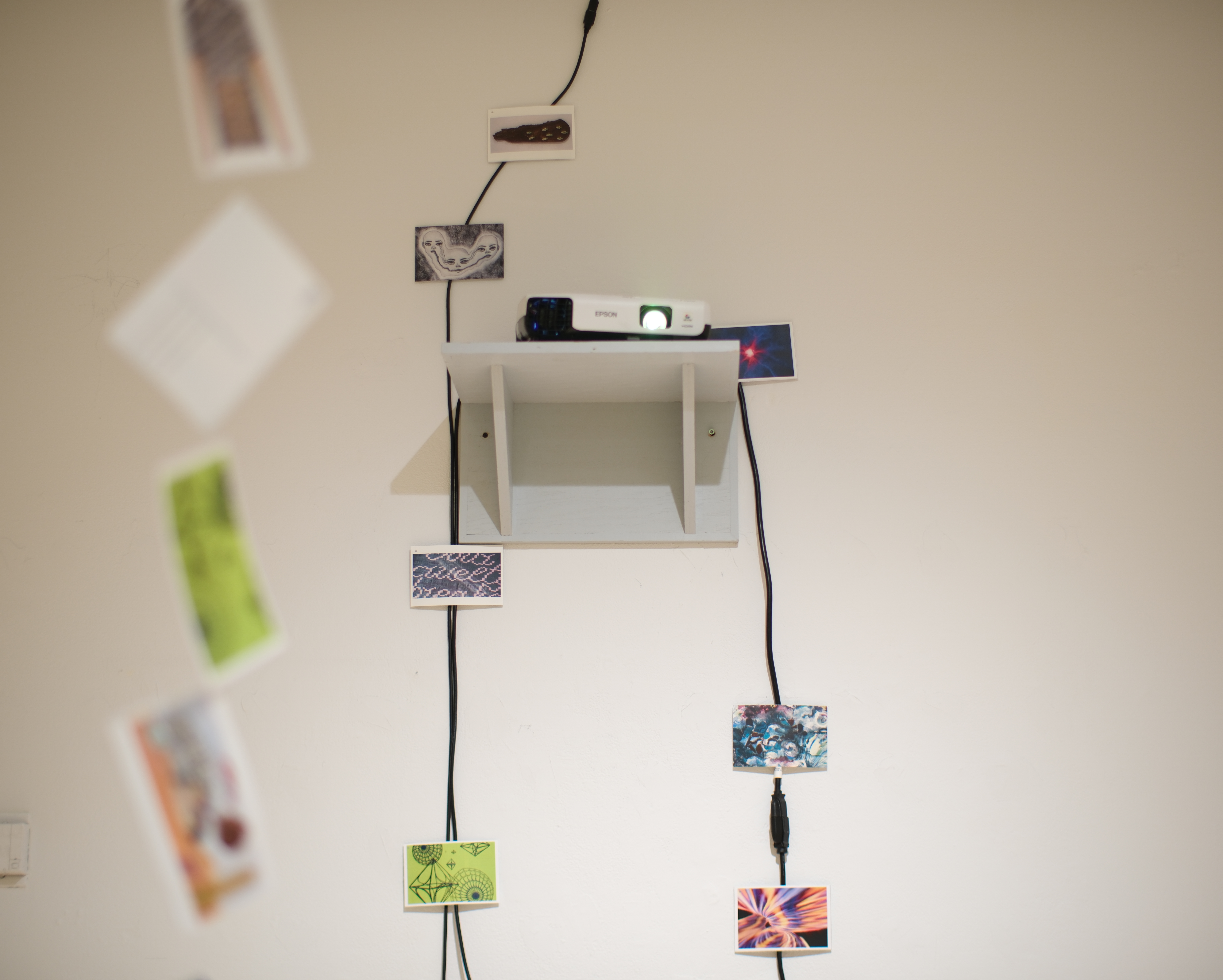 Projector setup photo